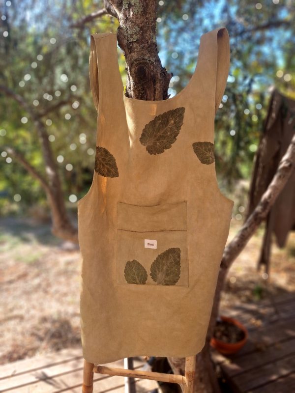 Tablier Réséda tatakizome