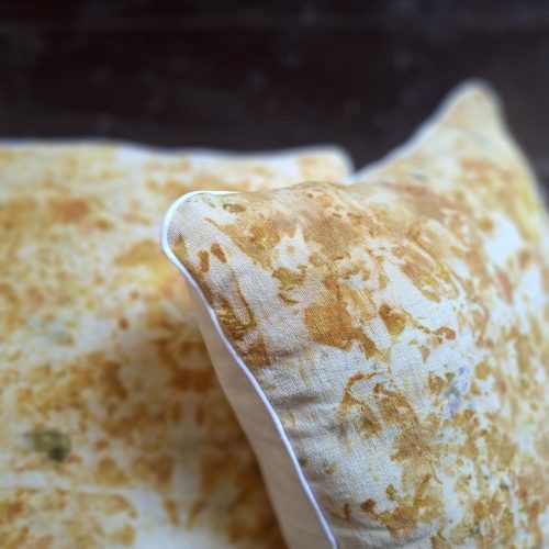 Chemin de table indigo