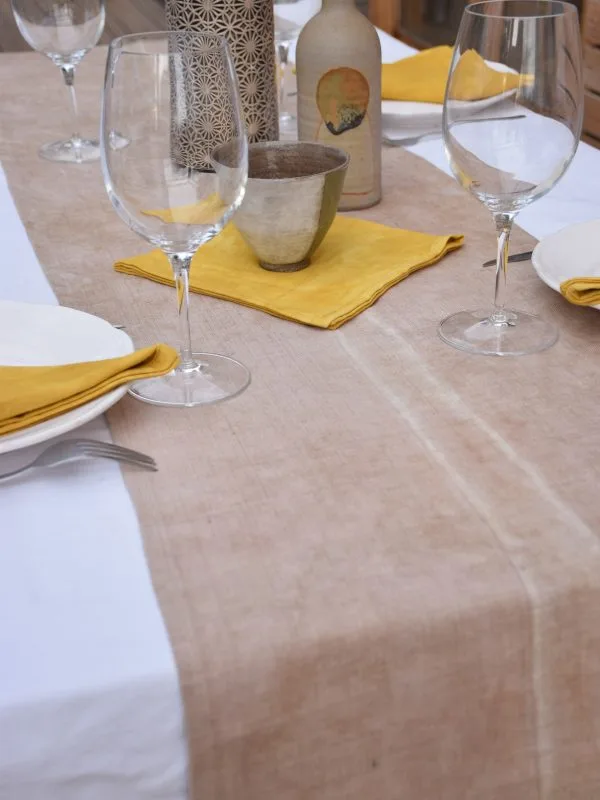 Chemin de table sur mesure